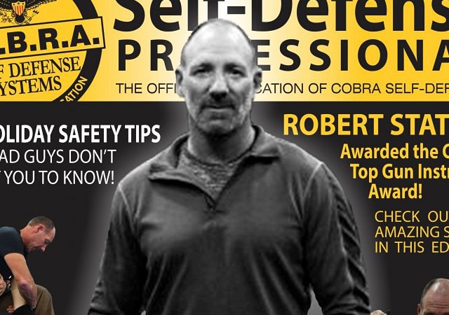 Robert Staton Self-Defense Professional Magazine cover